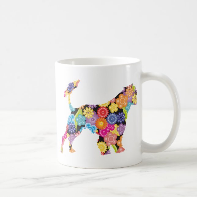 Taza De Café Perro de agua portugués (Derecha)