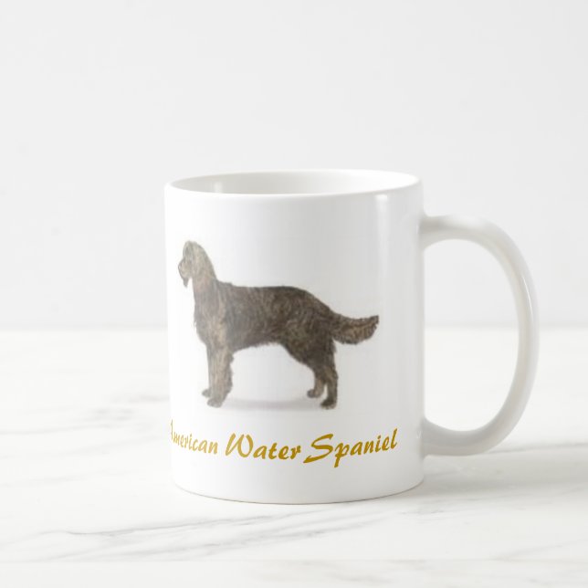 Taza De Café ¡Perro de aguas de agua americana, amante del (Derecha)