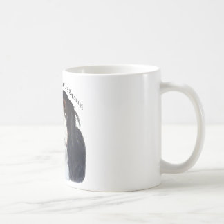 Taza De Café Perro de aguas de rey arrogante Charles del tri