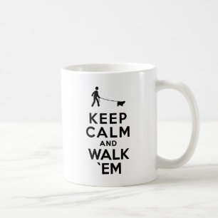 Taza De Café Perro de aguas de rey Charles arrogante