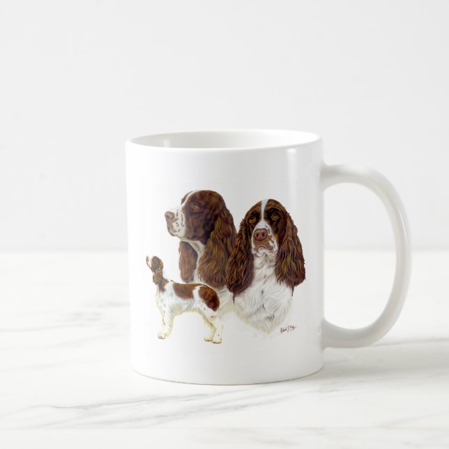 Taza De Café Perro de aguas de saltador inglés (Derecha)