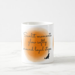 Taza De Café Perro de aguas dorado naranja suave foto personali