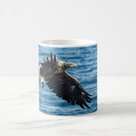 Taza De Café Perro de águila blanca