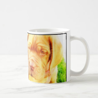 Taza De Café Perro de Burdeos cachorros