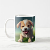 Perro de cachorro lindo personalizado