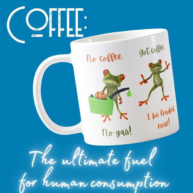 Taza De Café Perro de café de árbol verde lindo (Subido por el creador)