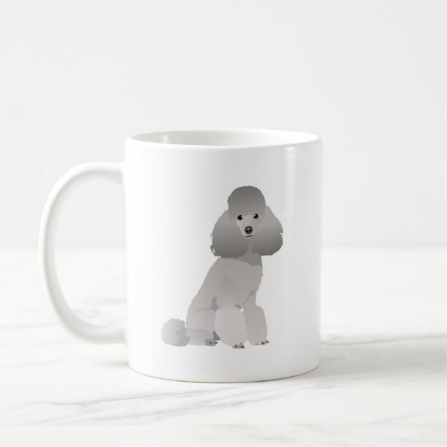Taza De Café Perro de cangrejo gris (Izquierda)