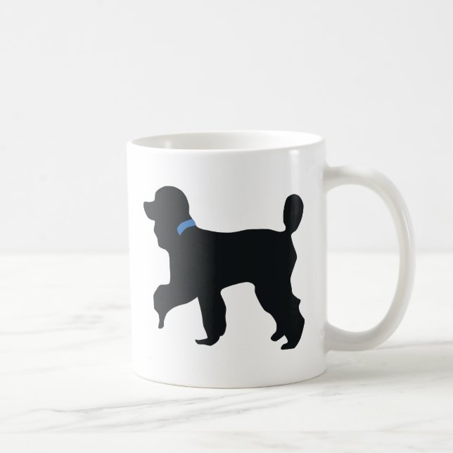 Taza De Café perro de caniche (Derecha)