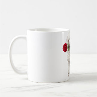 Taza De Café Perro de caniche lindo