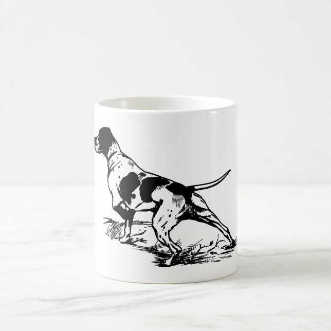 Taza De Café Perro de caza (Centro)