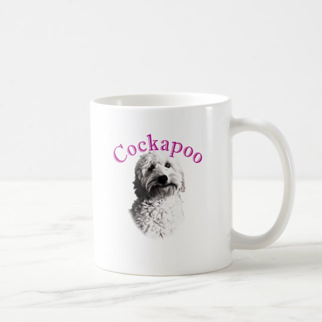 Taza De Café Perro de Cockapoo (Derecha)