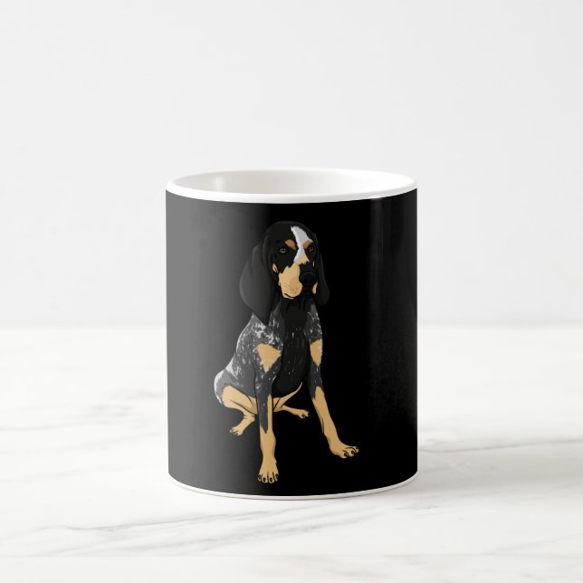 Taza De Café Perro de cola de Bluetick (Centro)