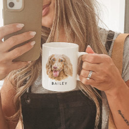 Taza De Café Perro de Dachshund Personalizado