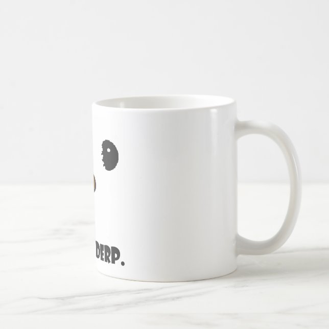 Taza De Café Perro de Derp (Derecha)