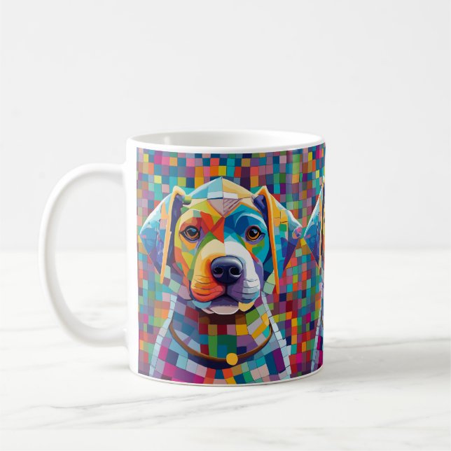 Taza De Café Perro de Greyhound (Izquierda)