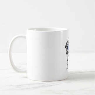 Taza De Café Perro de la bandera norteamericana de Lagotto Patr