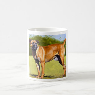 Taza De Café Perro de la boca negra