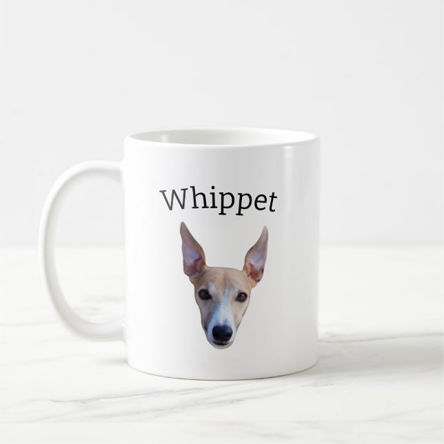 Taza De Café Perro de los Whippet (Izquierda)