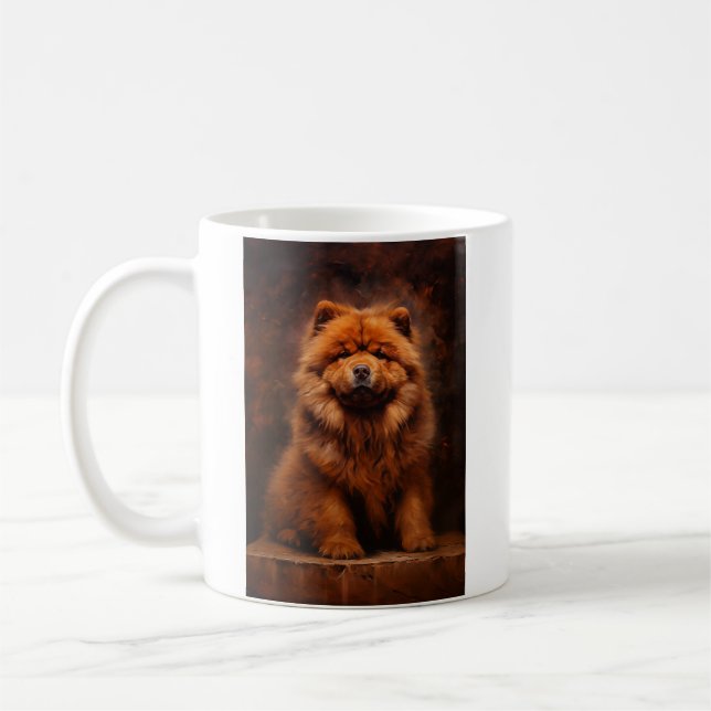 Taza De Café Perro de mascar (Izquierda)