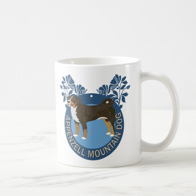 Taza De Café Perro de montaña Appenzell (Derecha)