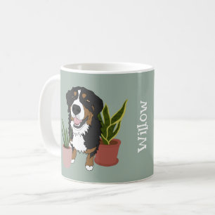 Taza De Café Perro de montaña Bernés personalizado
