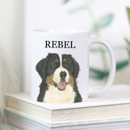 Taza De Café Perro de montaña Bernés personalizado