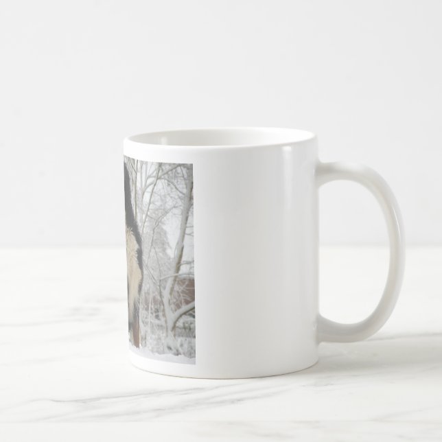 Taza De Café Perro de montaña de Bernese (Derecha)