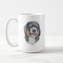 Taza De Café Perro de montaña de Bernese | 15 oz