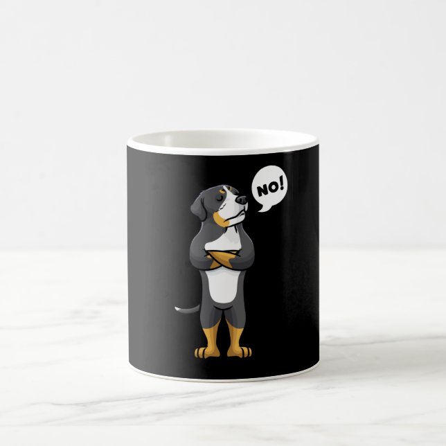 Taza De Café Perro de montaña suizo de gran tamaño (Centro)