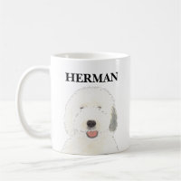Perro de oveja inglés personalizado