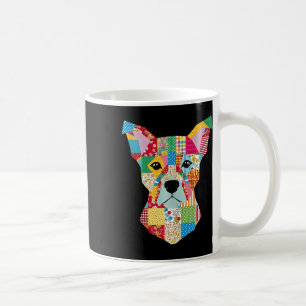 Taza De Café Perro De Patrón De Inclinación Para Calentamiento