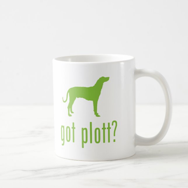 Taza De Café Perro de Plott (Derecha)