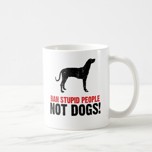 Taza De Café Perro de Plott (Derecha)