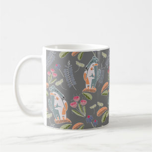 Taza De Café Perro de Podenco y Personalizado Galgo Bonito Gray