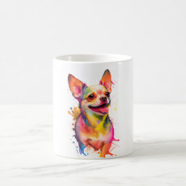Taza De Café Perro de poder de Chihuahua