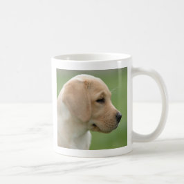 Taza De Café Perro de recuperación de labrador amarillo