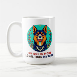 Taza De Café Perro de refugio alemán