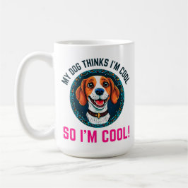 Taza De Café Perro de remolino