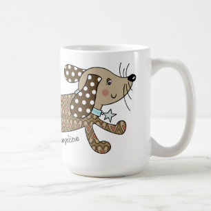 Taza De Café Perro de salchicha personalizado Dachshund Mug