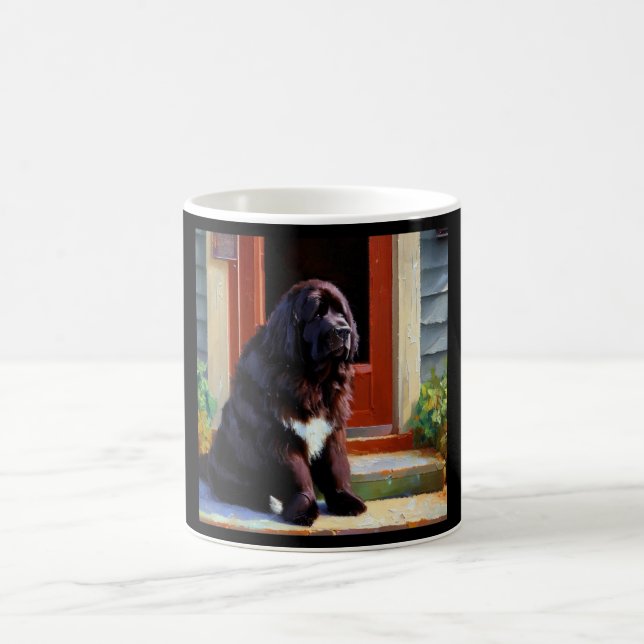 Taza De Café Perro de Terranova (Centro)