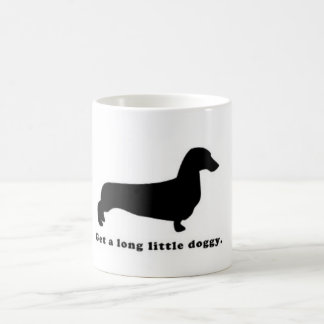Taza De Café Perro de Weiner del Dachshund