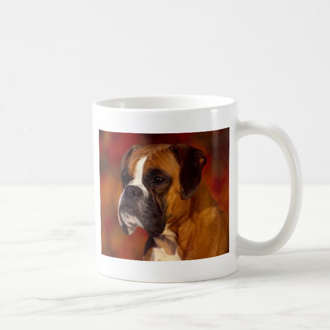 Taza De Café Perro del boxeador (Derecha)