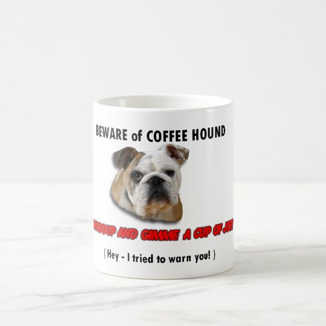 Taza De Café Perro del café (Centro)