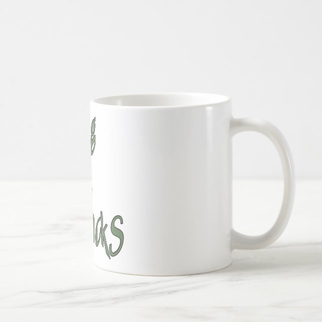 Taza De Café Perro del campamento (Derecha)