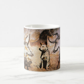 Taza De Café Perro del ganado de la cueva de Cevaux