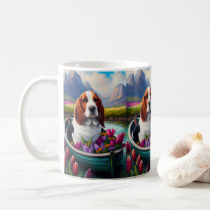 Taza De Café Perro del perro del perro de los bashones en un re