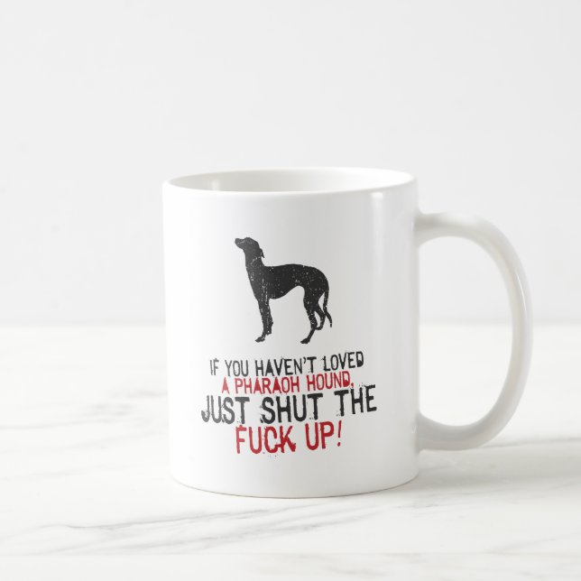 Taza De Café Perro del Pharaoh (Derecha)