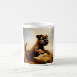 Taza De Café Perro del territorio fronterizo