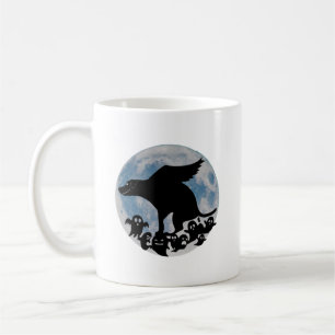 Taza De Café Perro divertido de Halloween