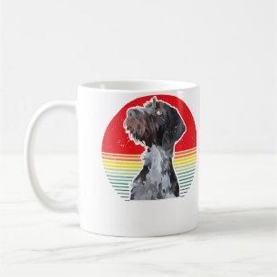 Taza De Café Perro Drahthaar Pointer Alemán de Pelo Cabeludo Ca